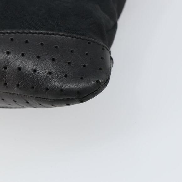 GUCCI GG Canvas Shoulder Bag Black Silver 145857 Auth 163305 - Picture 16 of 16